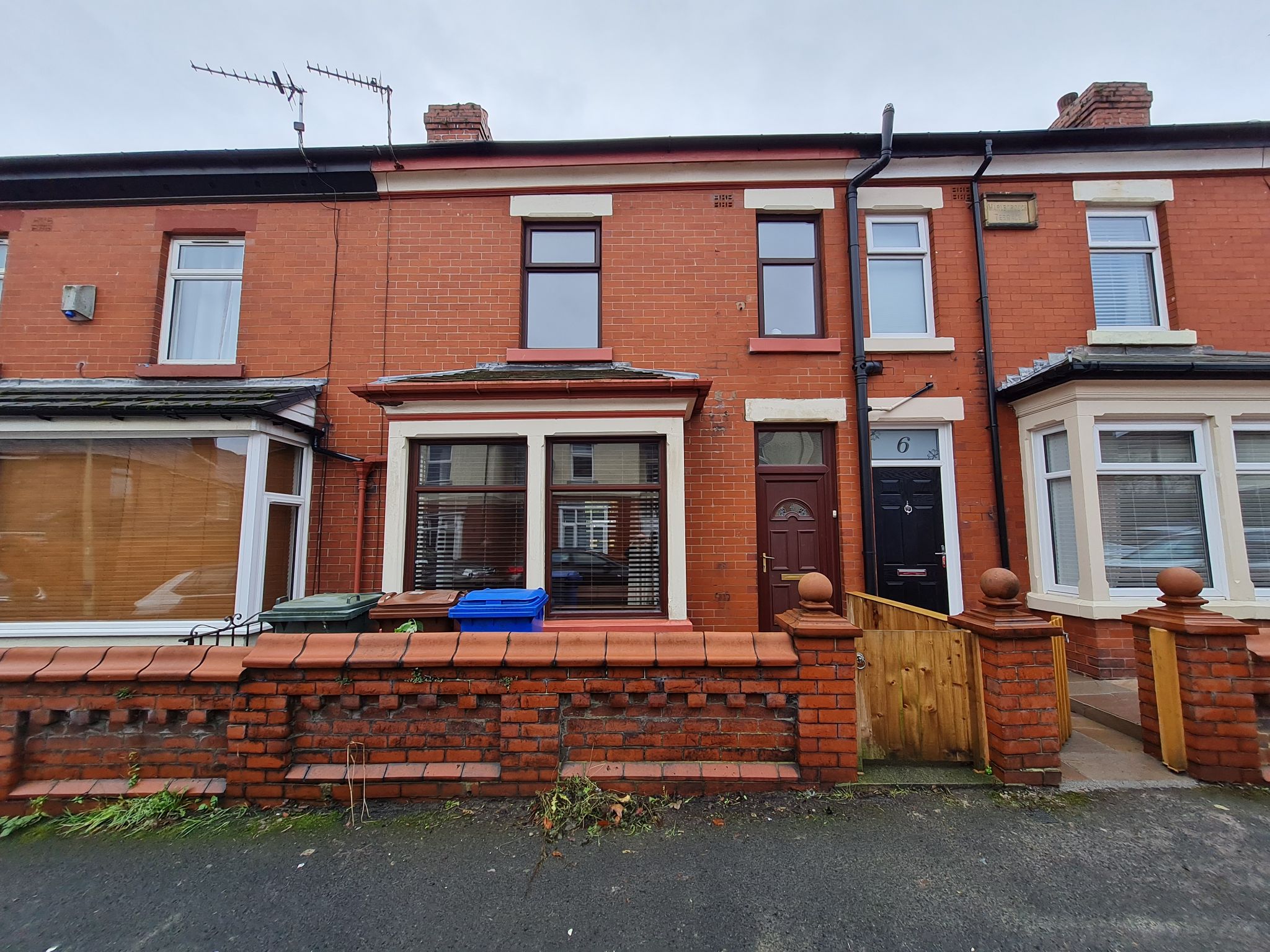 3 bedroom mid terraced house To Let in Chorley - Front