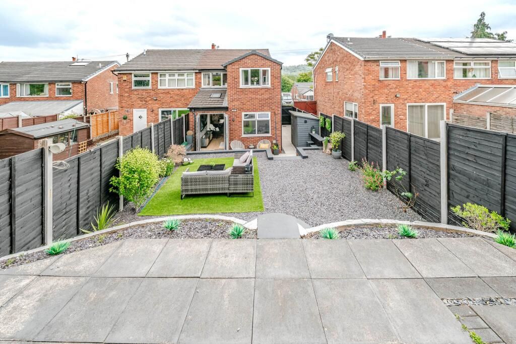 3 bedroom semi-detached house To Let in Chorley - rear garden