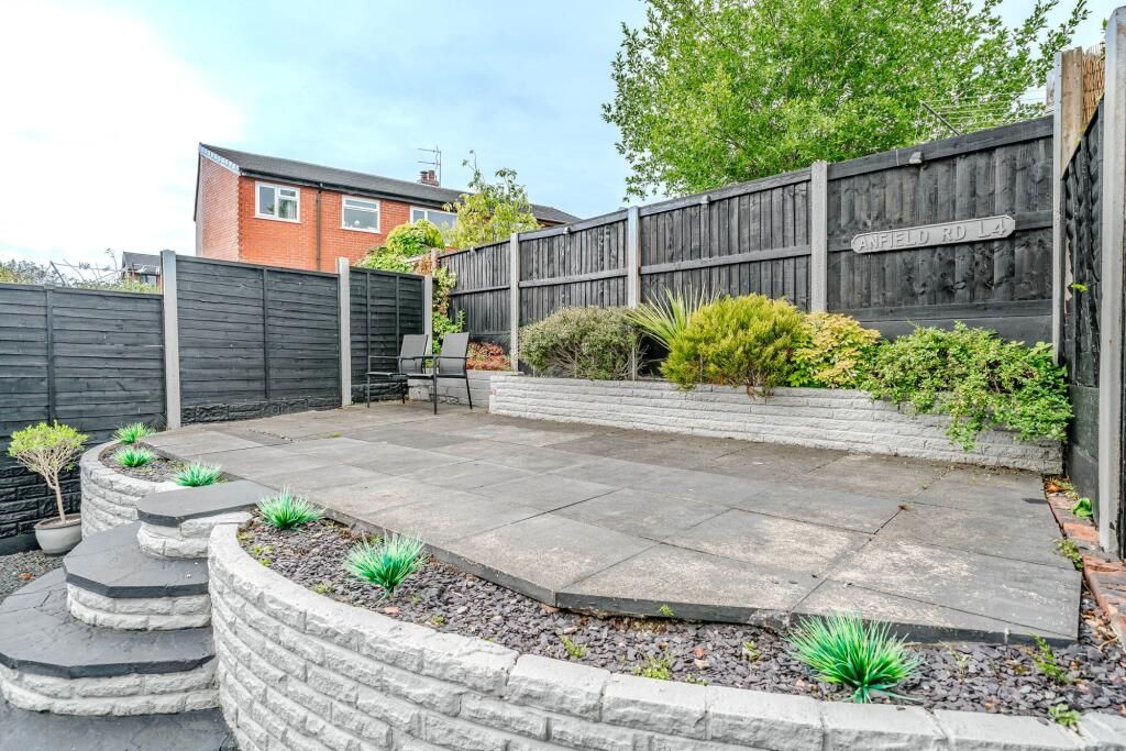 3 bedroom semi-detached house To Let in Chorley - rear garden