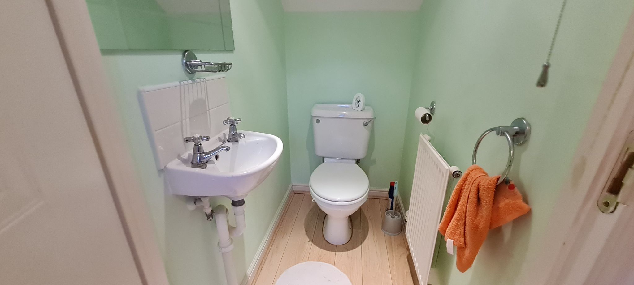 2 bedroom end terraced house Let Agreed in Chorley - Downstairs Toilet