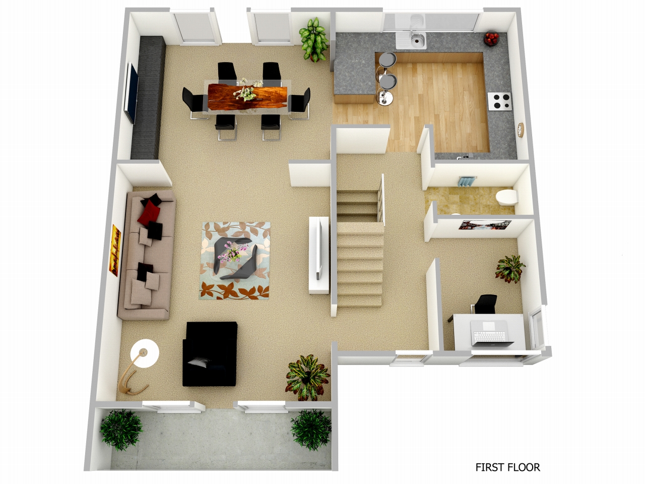 4 bedroom detached house For Sale in Bolton - Floorplan 2