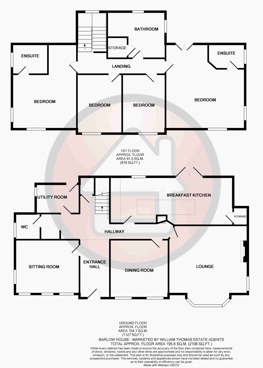 4 bedroom detached house For Sale in Bolton - Floorplan 1