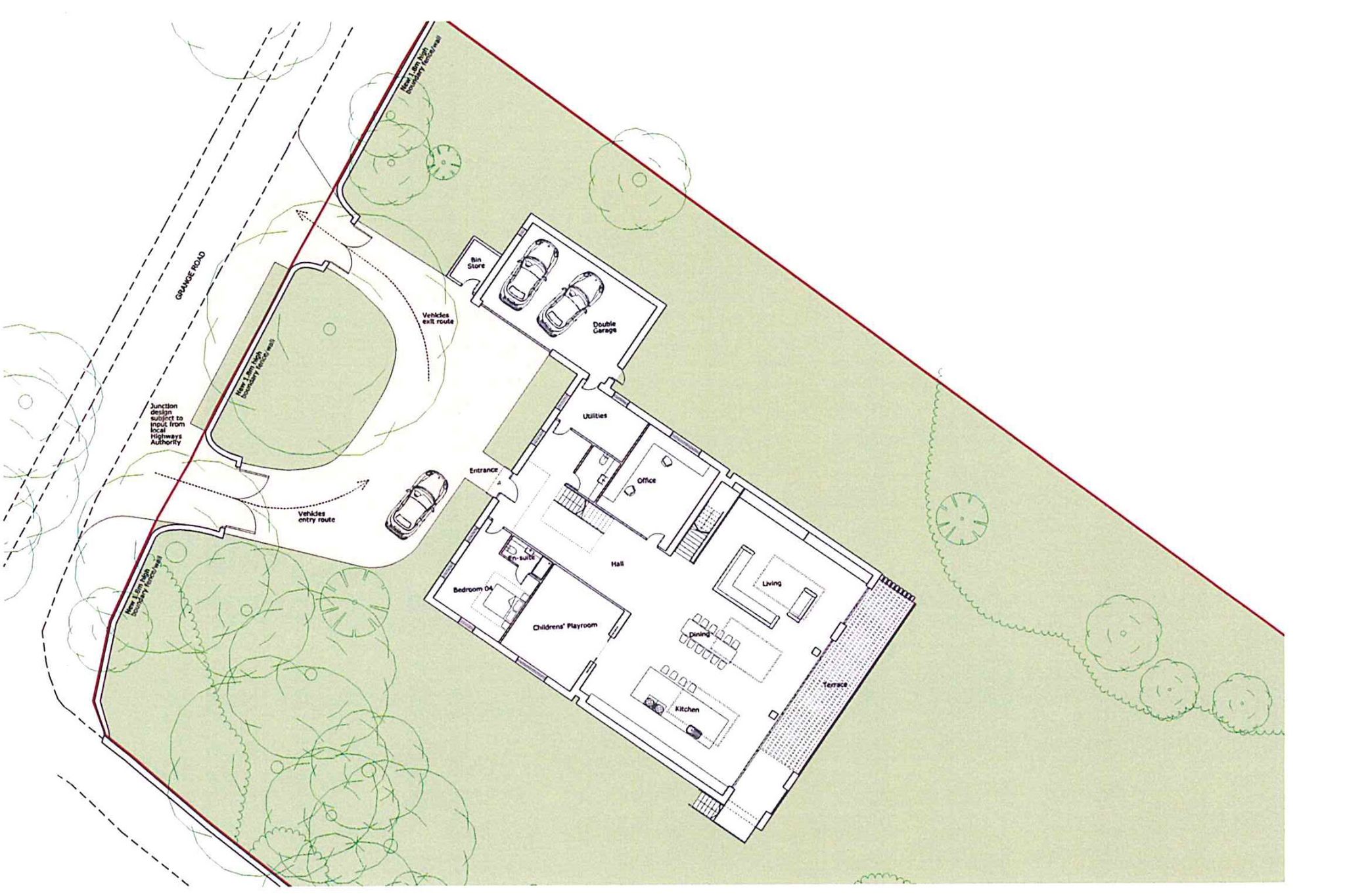 plot land Sale Agreed in Bolton - Floorplan 2