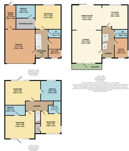 4 bedroom detached house For Sale in Bolton - Floorplan 1