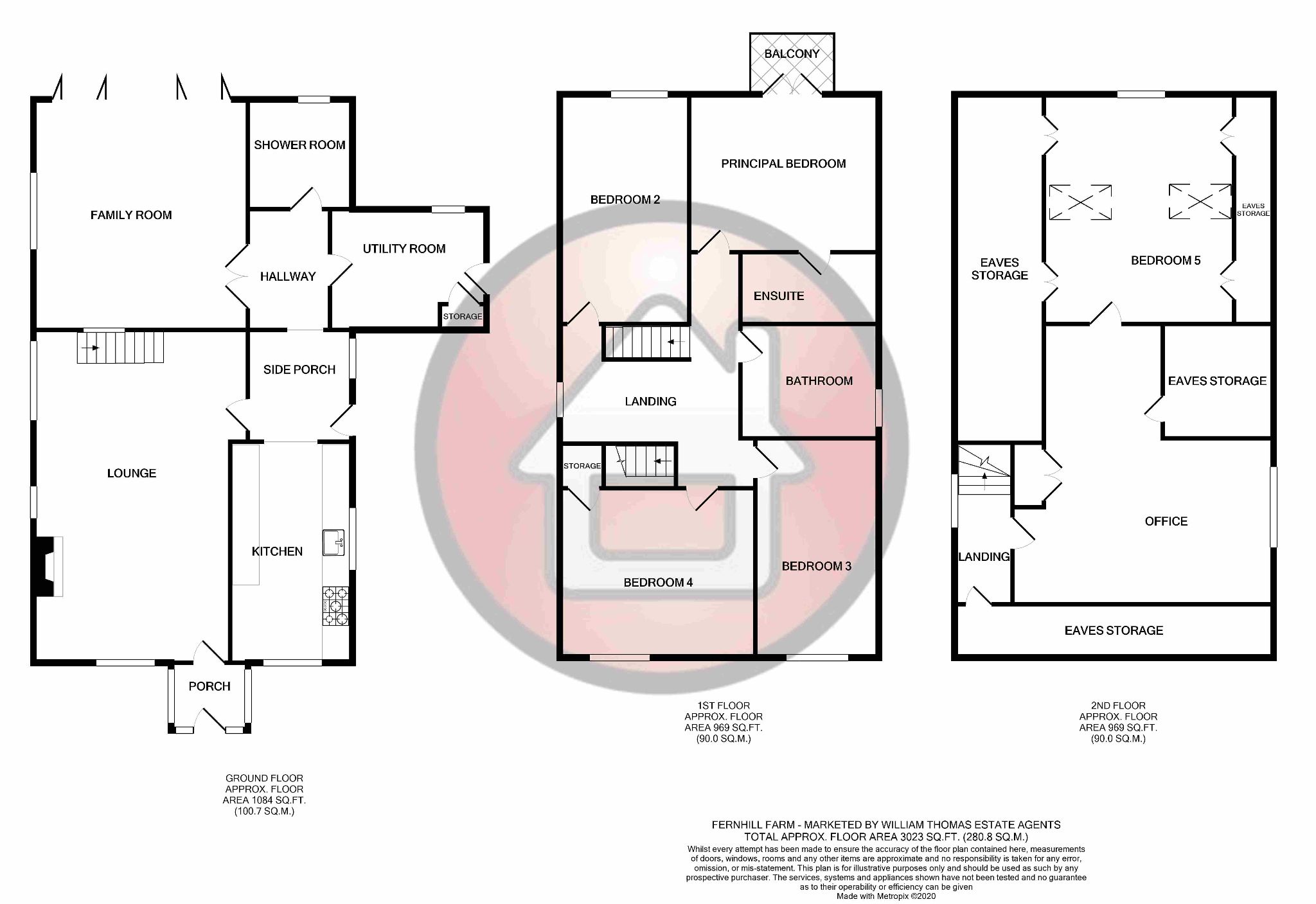 5 bedroom detached house SSTC in Bolton - Floorplan 1