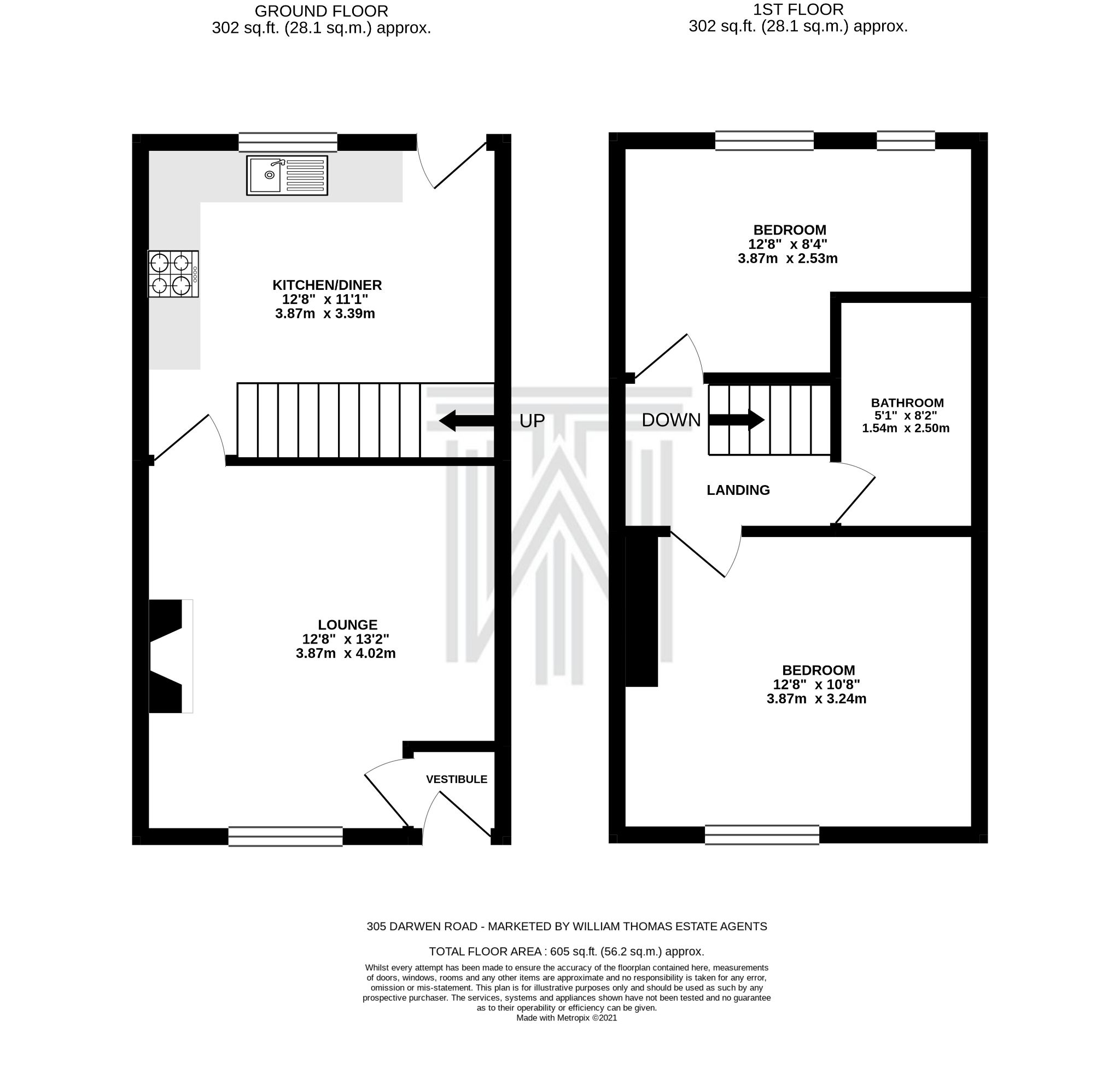 Darwen Road, Bolton, BL7 2 bedroom mid terraced house Sale Agreed in