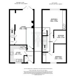 2 bedroom mid terraced house For Sale in Bolton - Floorplan 1.