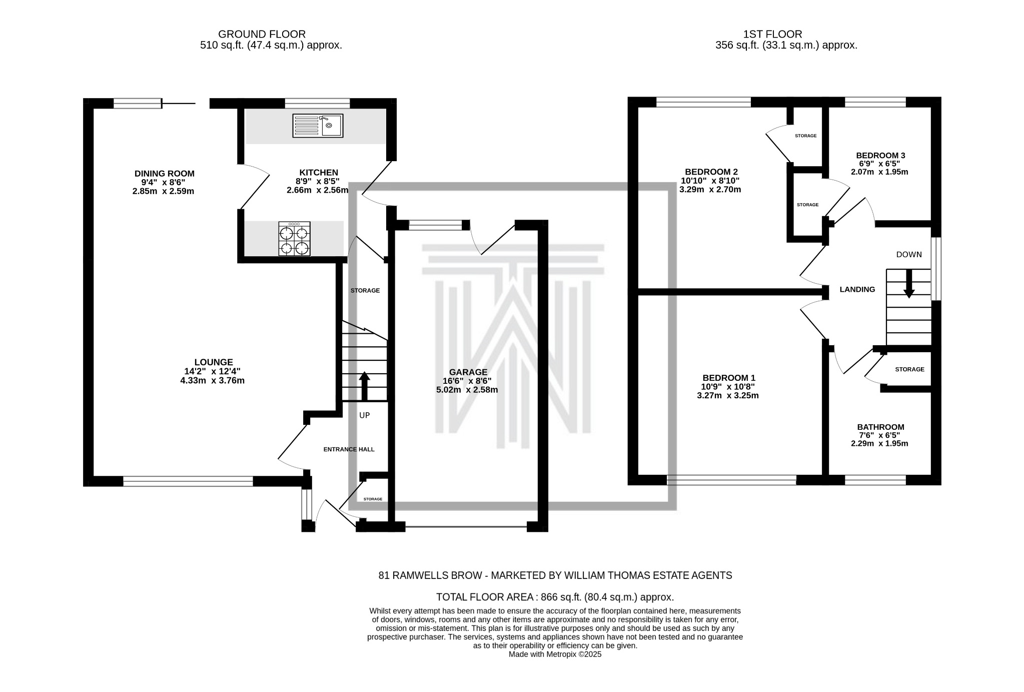 3 bedroom semi-detached house For Sale in Bolton - Floorplan 1.