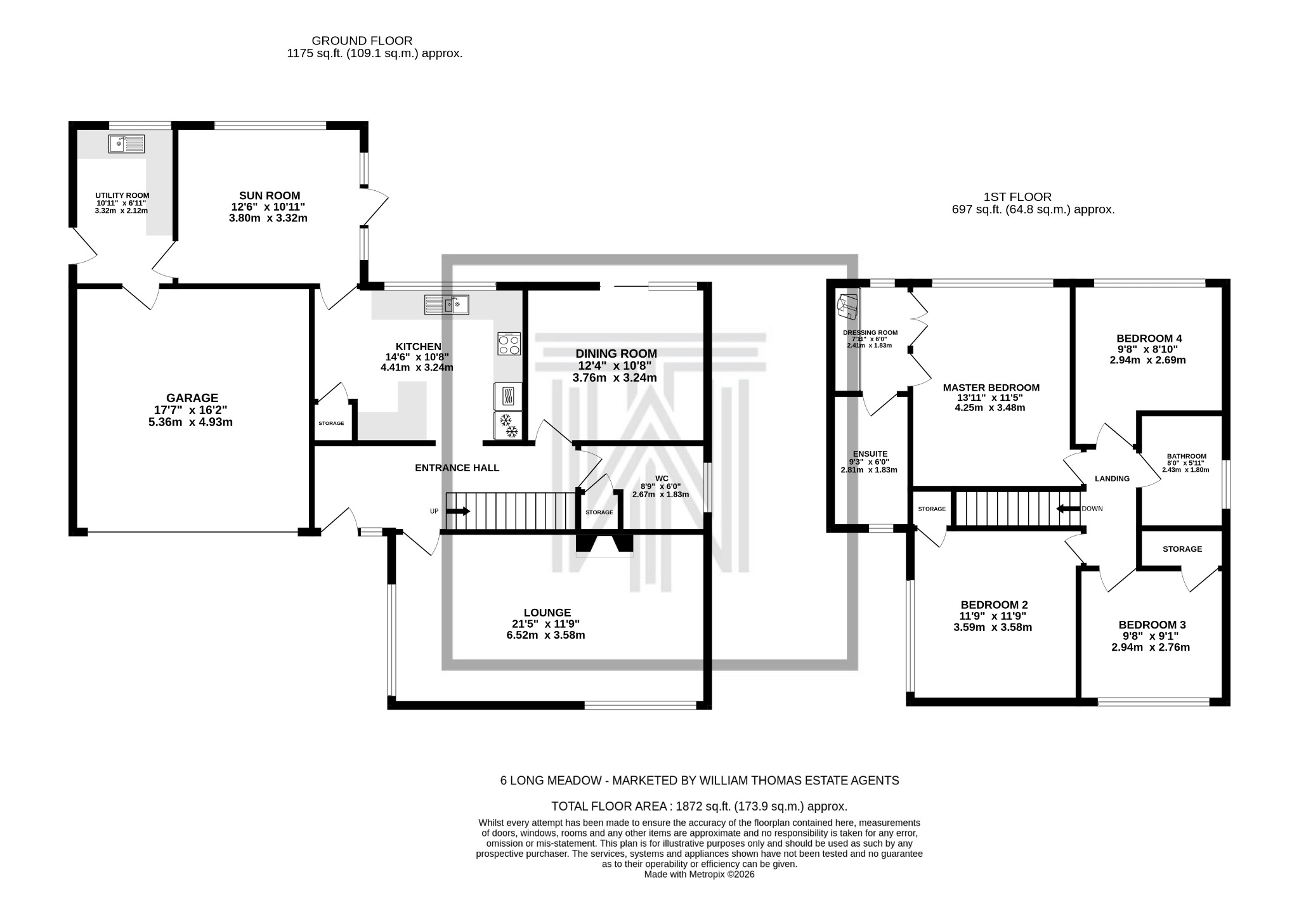 4 bedroom detached house For Sale in Bolton - Floorplan 1.