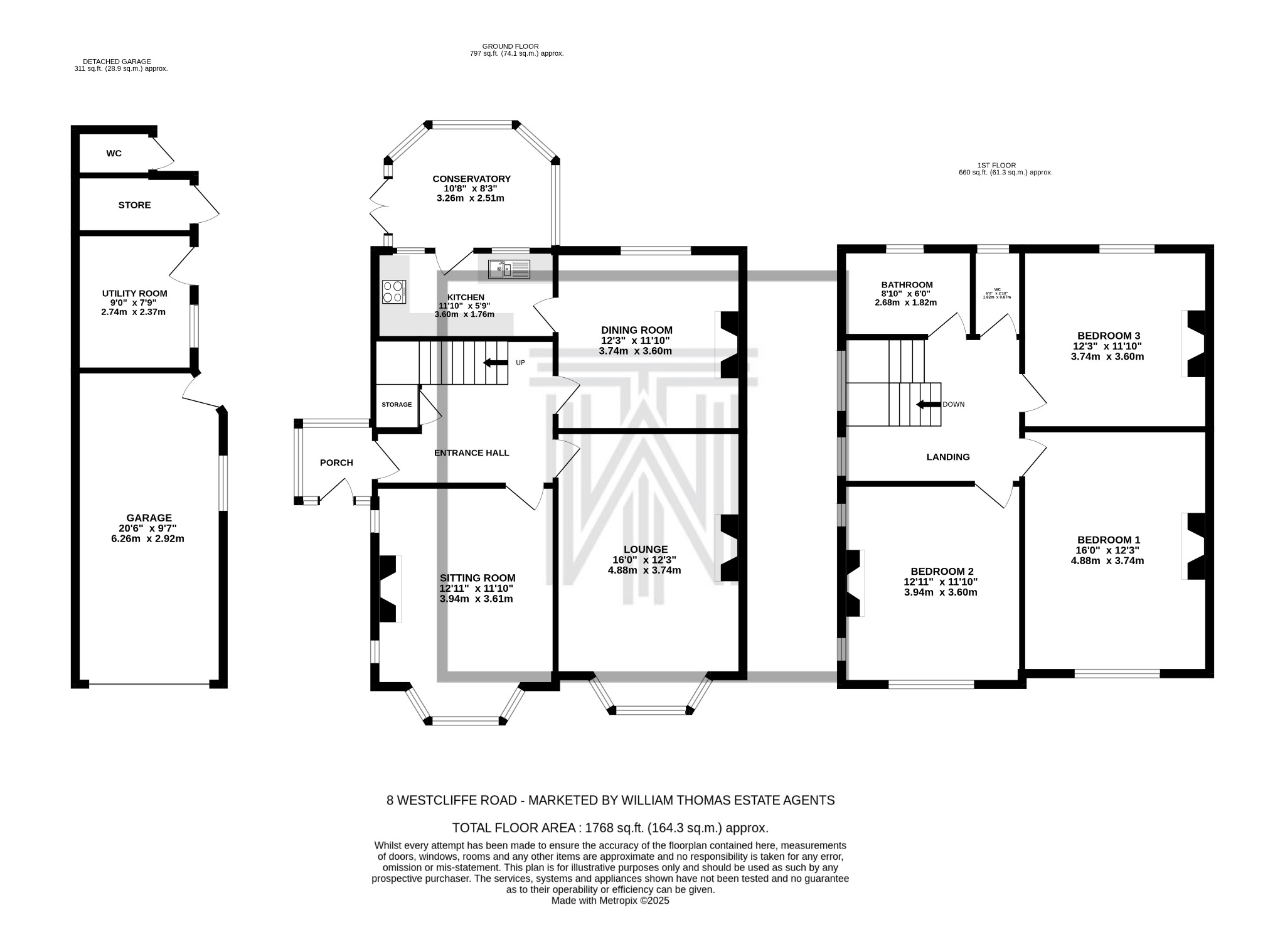 3 bedroom semi-detached house For Sale in Bolton - Floorplan 1.