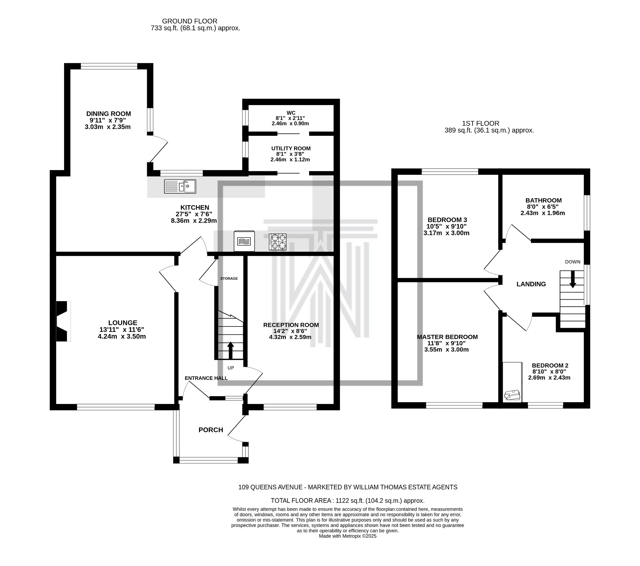 3 bedroom semi-detached house For Sale in Bolton - Floorplan 1.