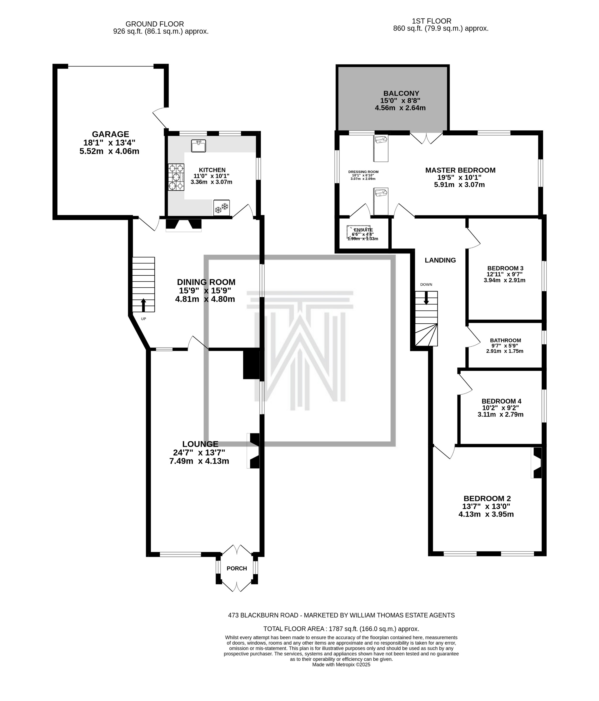 4 bedroom cottage house Sale Agreed in Bolton - Floorplan 1.
