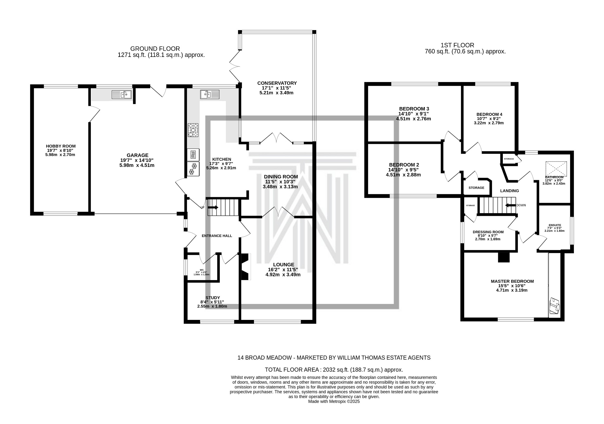 5 bedroom detached house For Sale in Bolton - Floorplan 1.