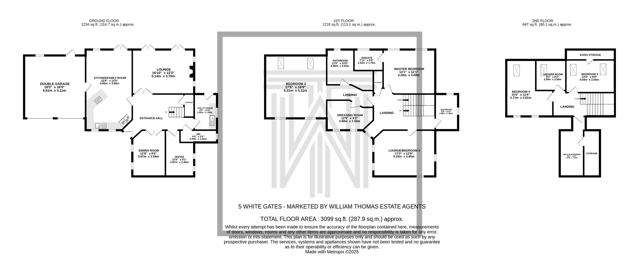 5 bedroom detached house For Sale in Bolton - Floorplan 1.