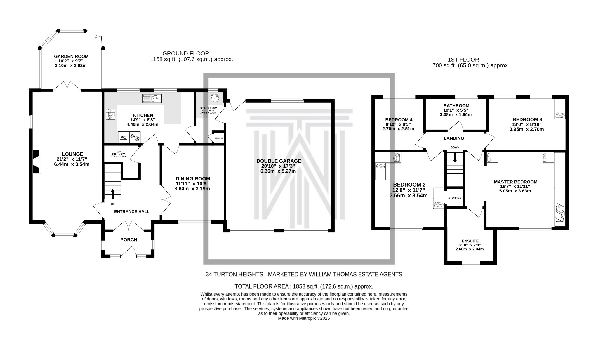 4 bedroom detached house For Sale in Bolton - Floorplan 1.