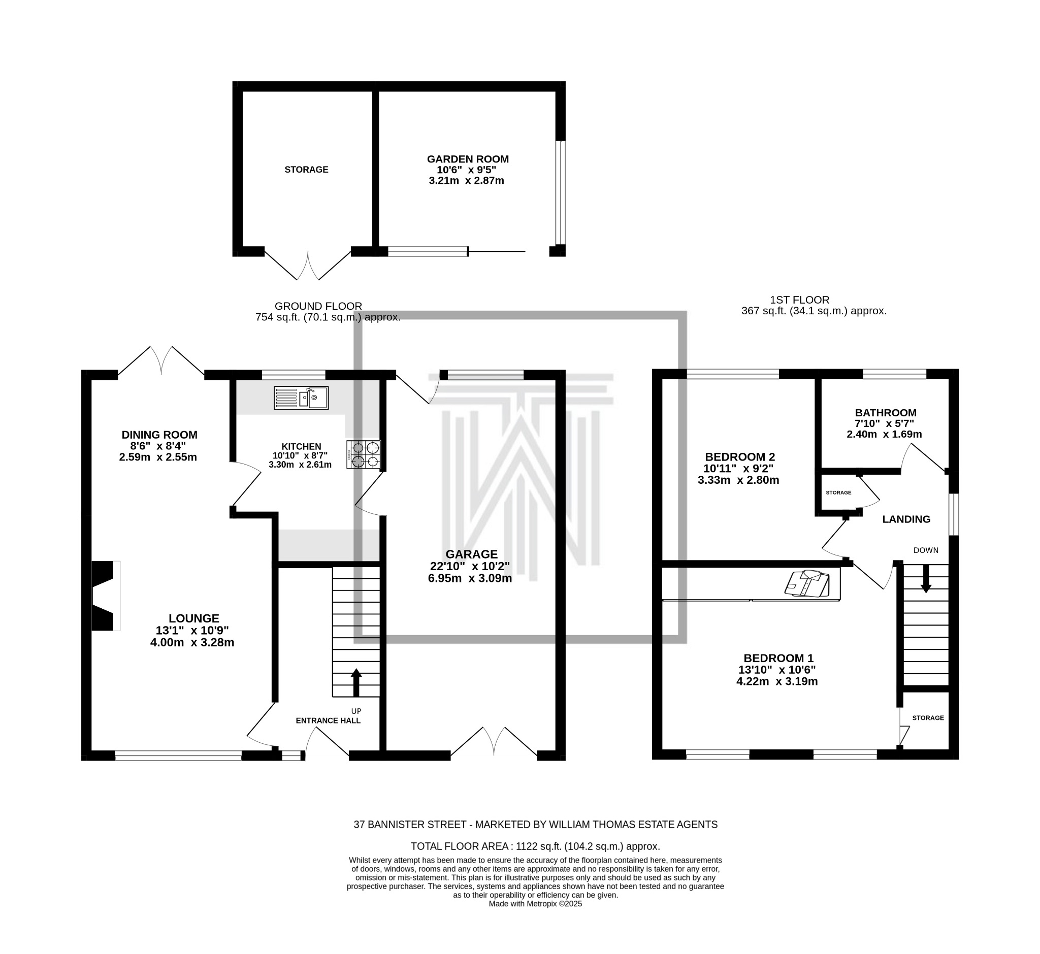 2 bedroom semi-detached house For Sale in Bolton - Floorplan 1.