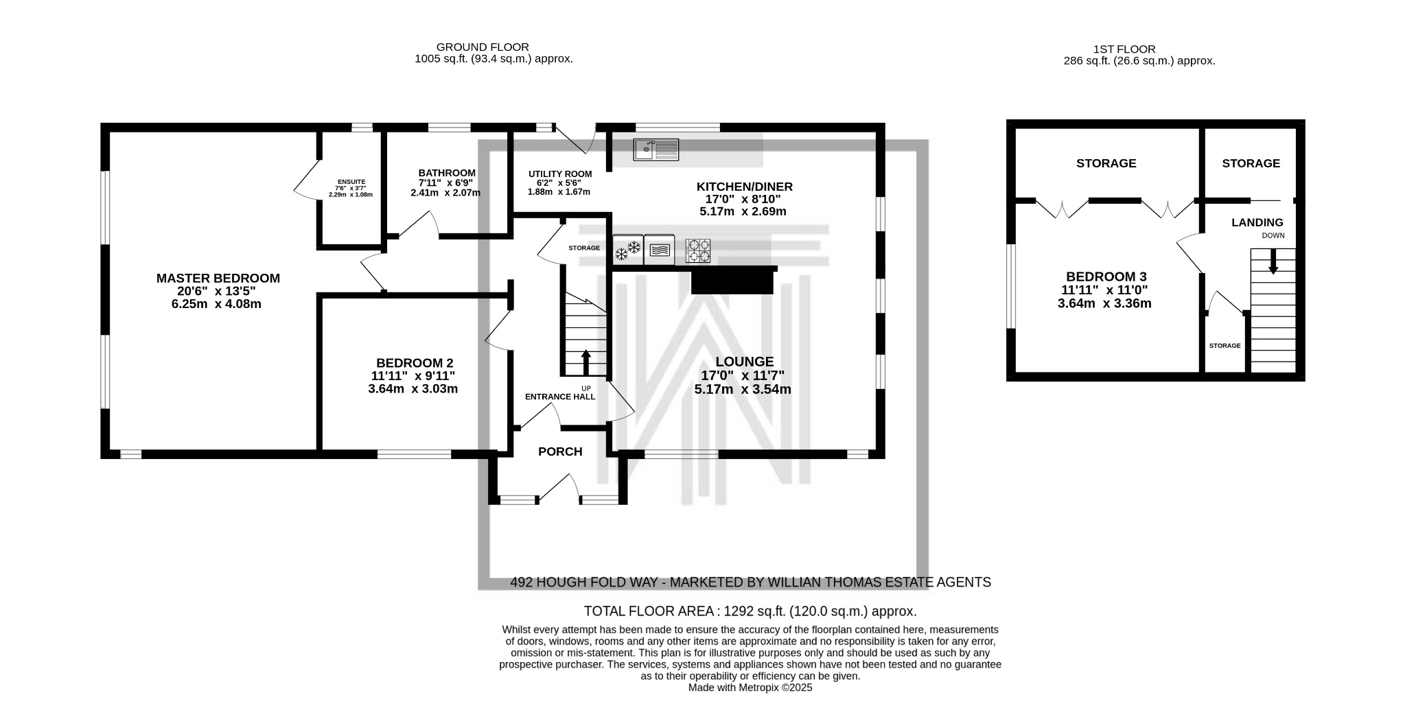 3 bedroom detached bungalow For Sale in Bolton - Floorplan 1.