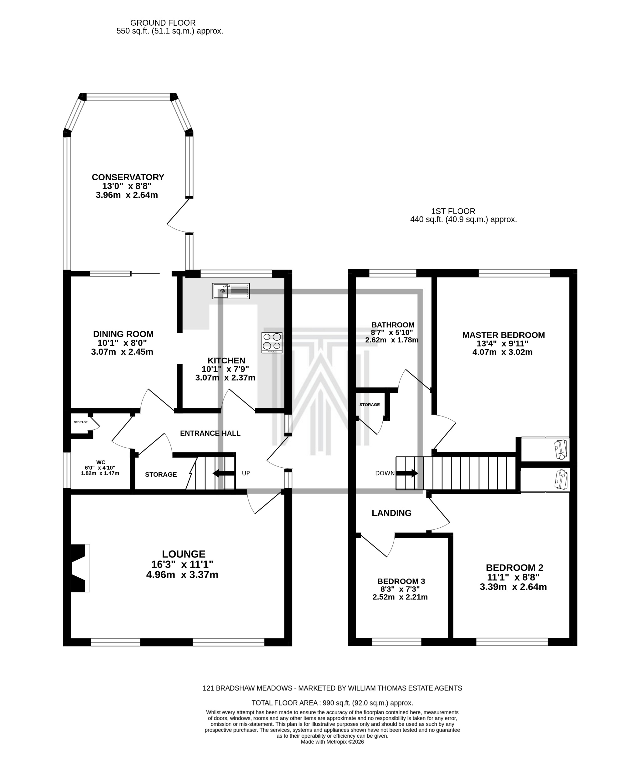3 bedroom detached house For Sale in Bolton - Floorplan 1.