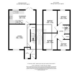 3 bedroom semi-detached house Sale Agreed in Bolton - Floorplan 1.