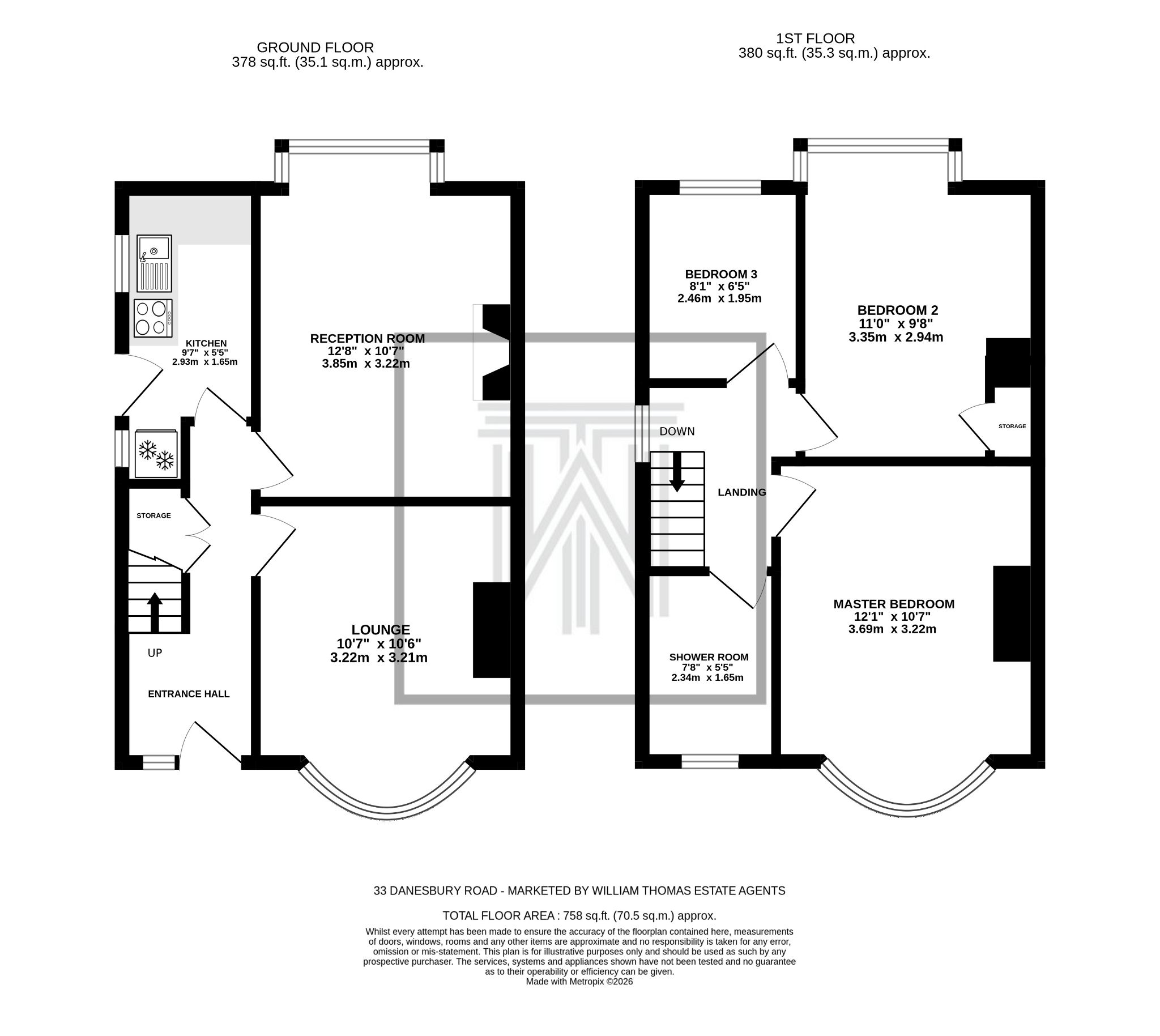 3 bedroom semi-detached house For Sale in Bolton - Floorplan 1.