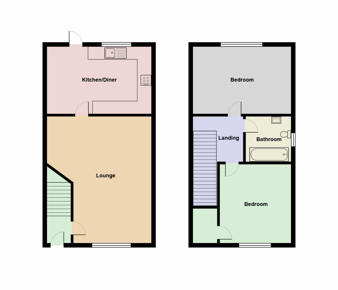 2 bedroom mid terraced house Let in Coventry - Photograph 8.