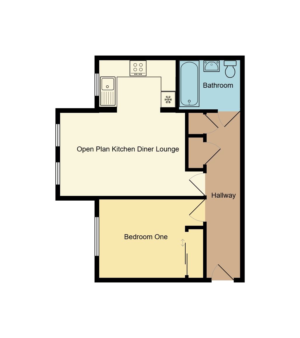 1 bedroom apartment flat/apartment For Sale in Coventry - Photograph 11.