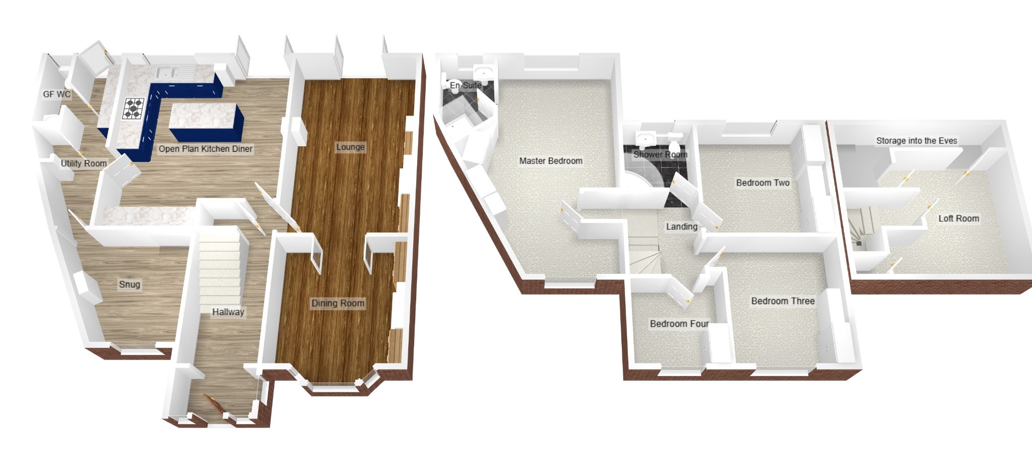 4 bedroom semi-detached house For Sale in Coventry - Floorplan 2.