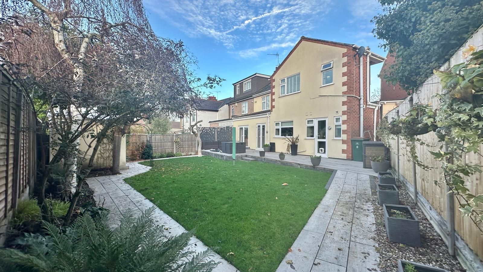 4 bedroom semi-detached house For Sale in Coventry - Rear Garden.