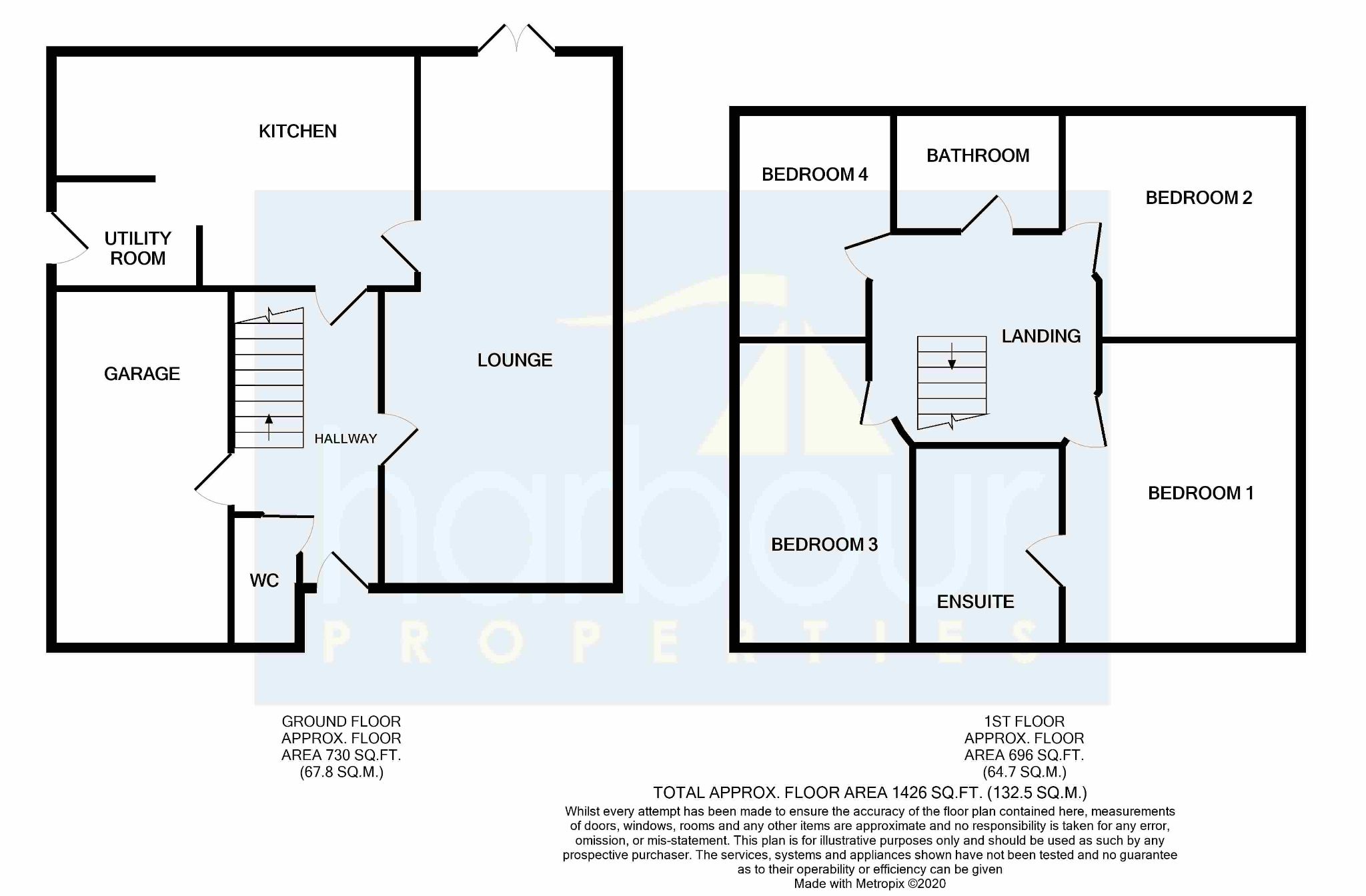 4 bedroom detached house For Sale in Lytham St. Annes - Floorplan 1