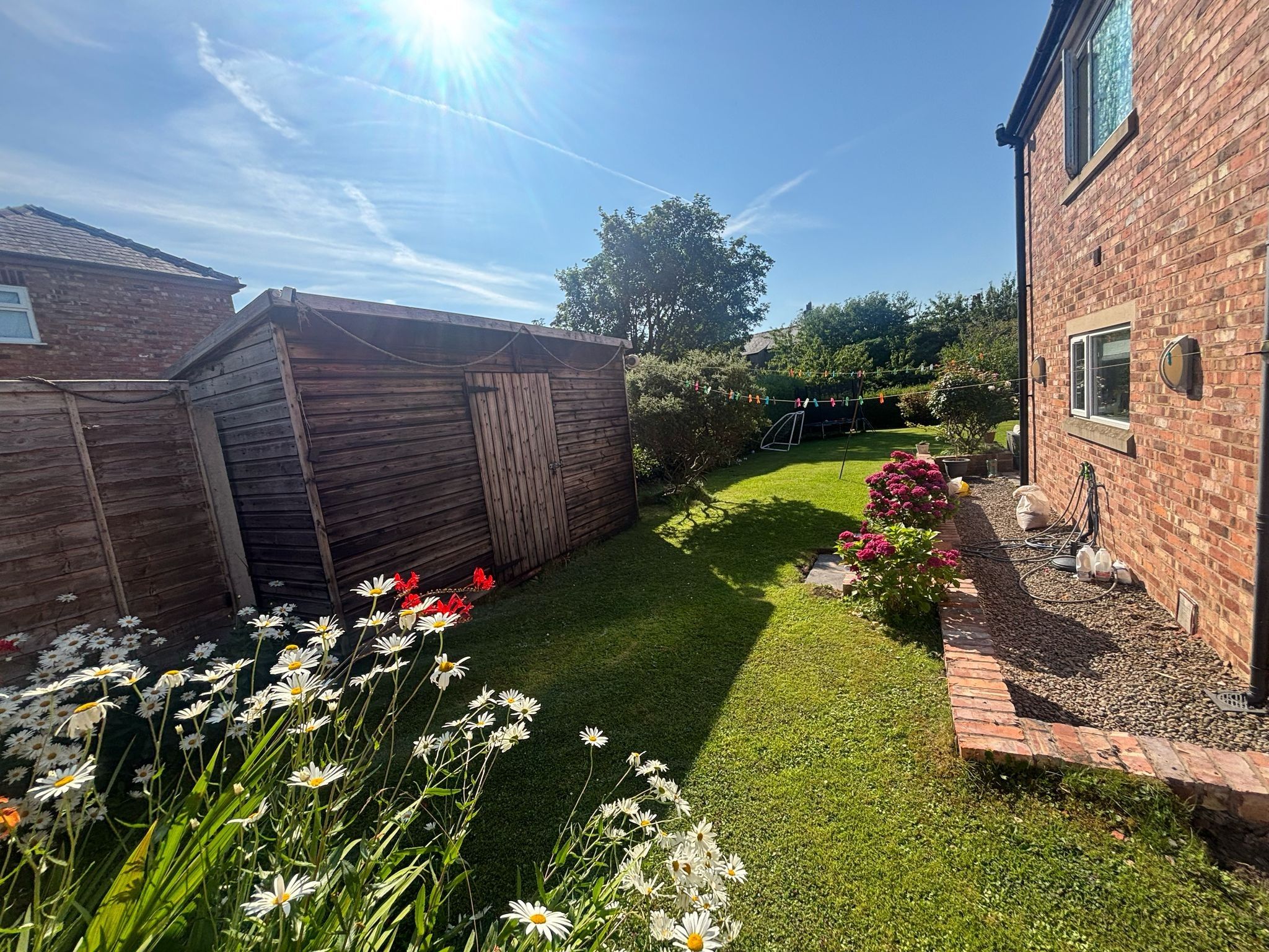 3 bedroom end terraced house Let Agreed in Lytham - Rear Garden