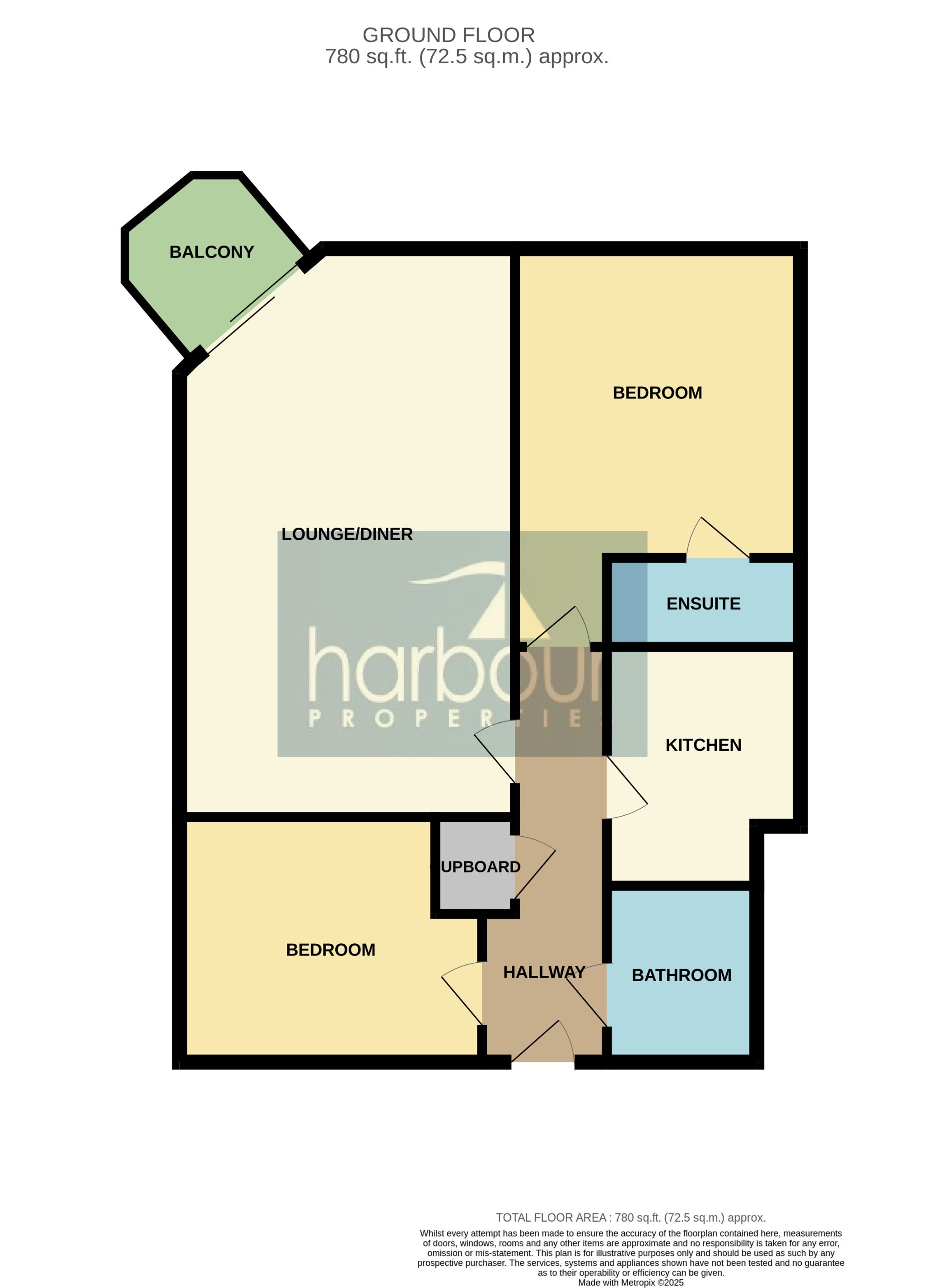 2 bedroom apartment flat/apartment For Sale in Preston - Floorplan 1