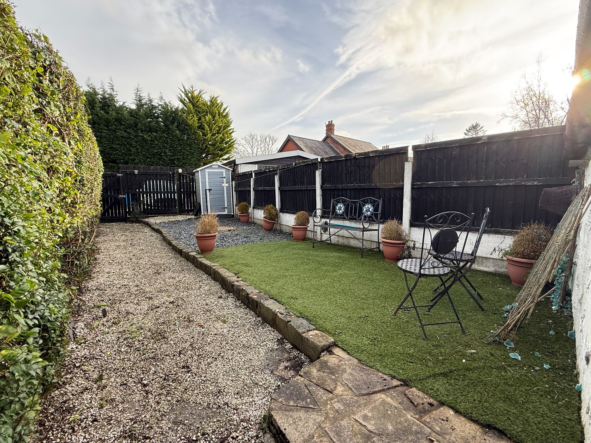 3 bedroom cottage house For Sale in Preston - Rear Garden