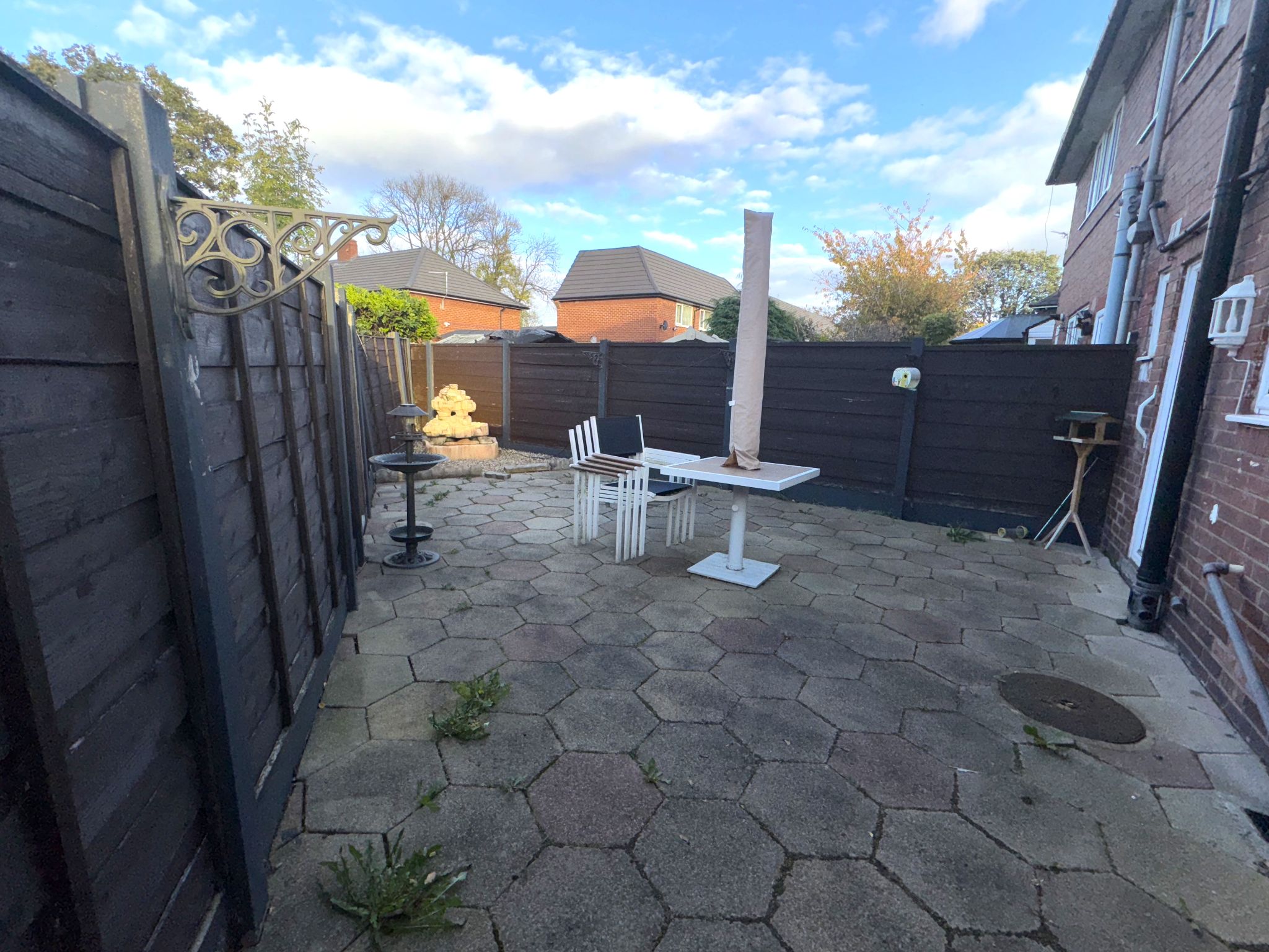 3 Bed Semi-detached House For Sale - rear garden