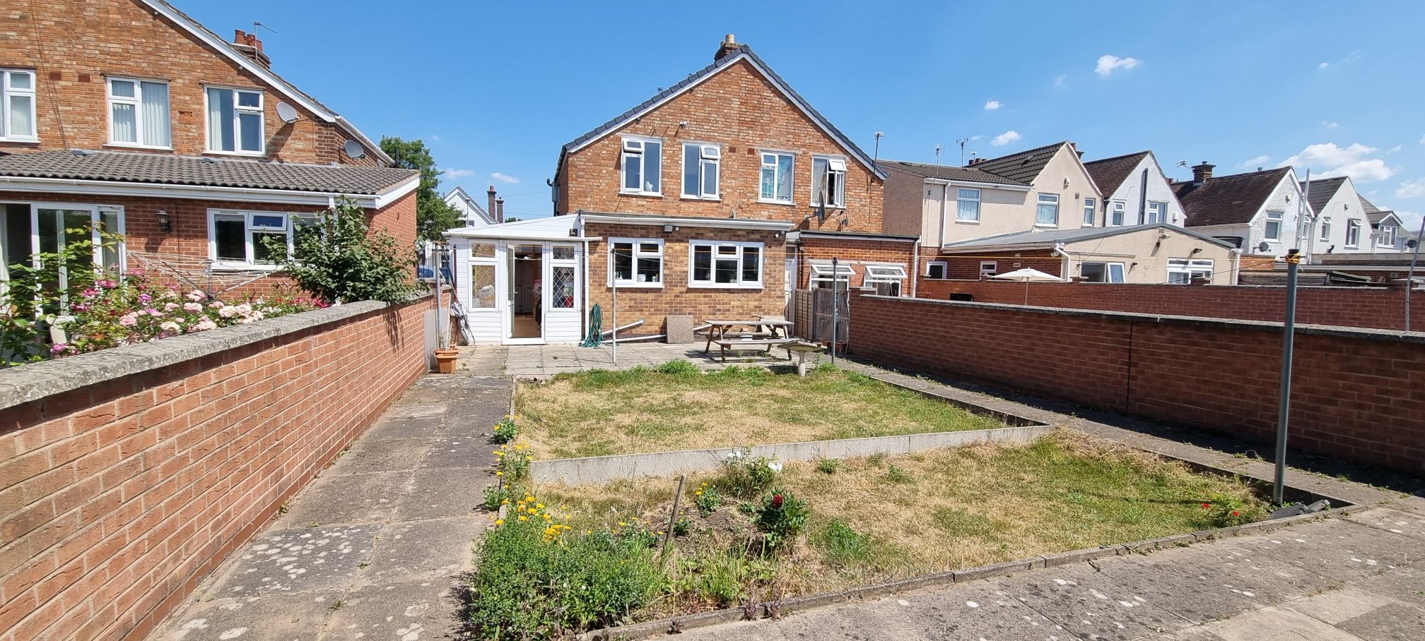 3 bedroom semi-detached house For Sale in Leicester - Rear Garden.
