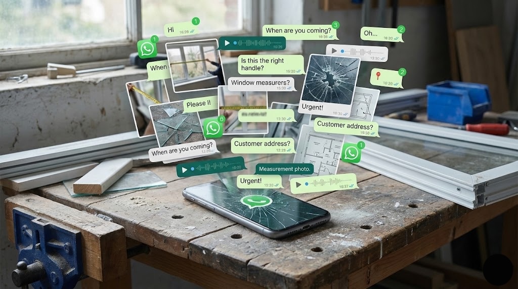 The hidden cost of running your fitting business from WhatsApp