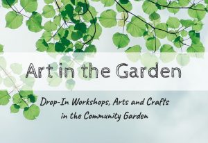 red brick community garden art workshops