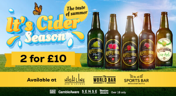 2 For £10 Kopparberg
