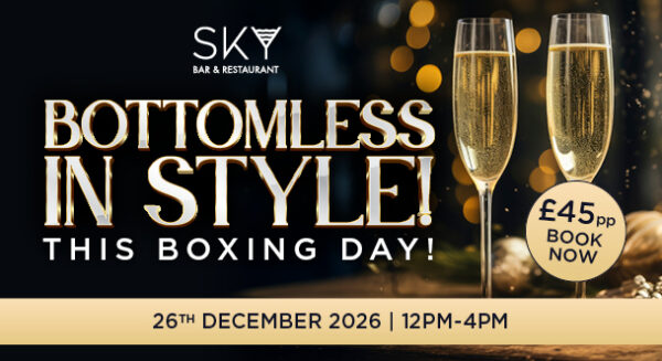 Boxing Day Bottomless Brunch at Sky
