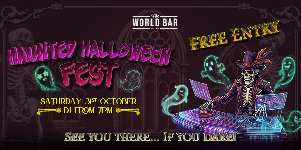Halloween Party at The World Bar