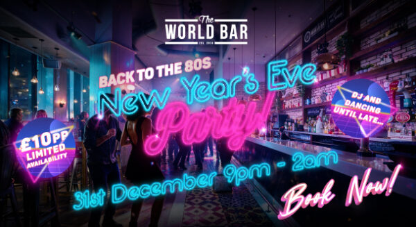 New Years Eve Party at The World Bar