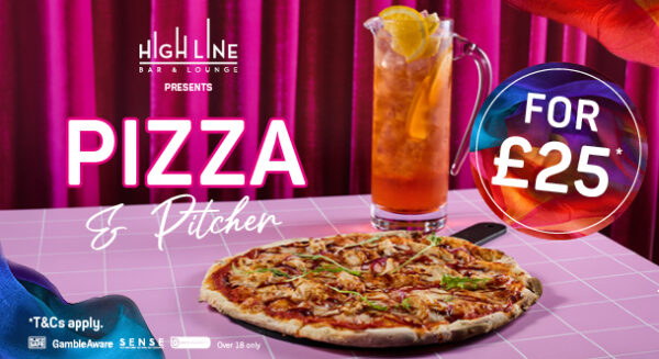 Pizza & Pitcher Offer at High Line