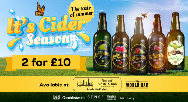 2 For £10 Kopparberg