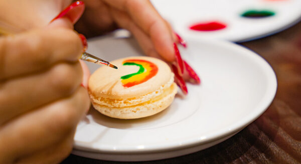 Macaron Painting