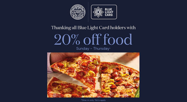 Pizza Express Blue Light Discount