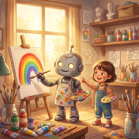 The Robot Who Loved Art