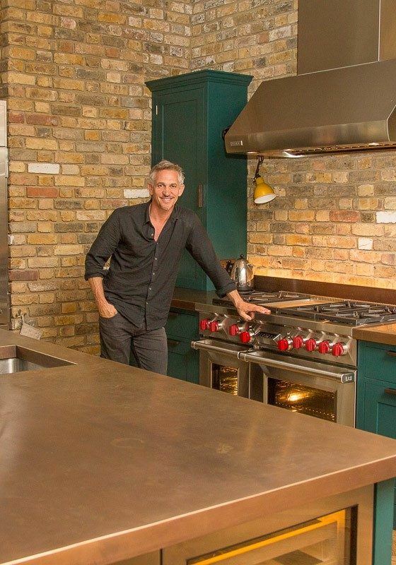 Gary Lineker With Sub zero Wolf Oven