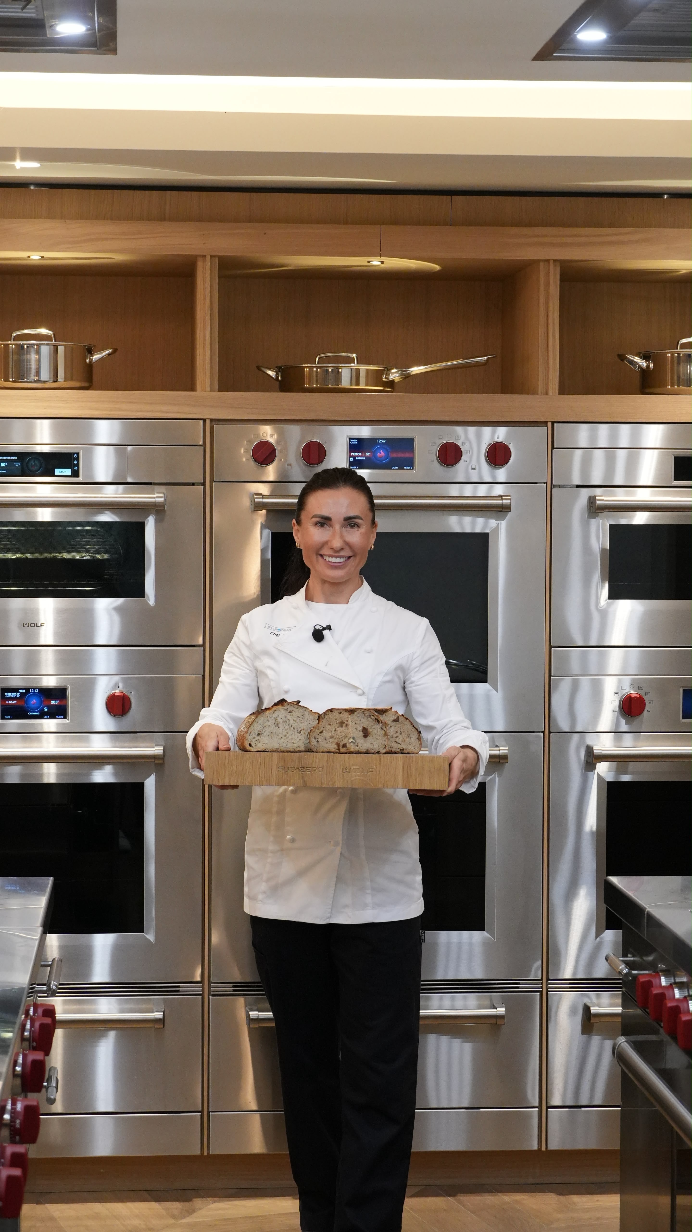 Olga and bread