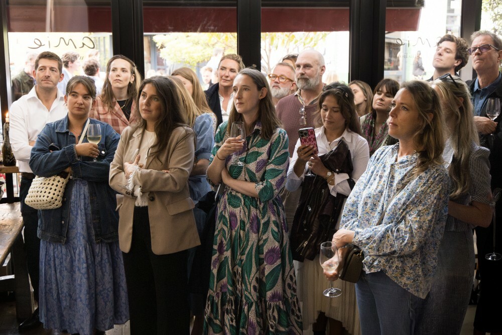 Guests gathered at the Summer Social