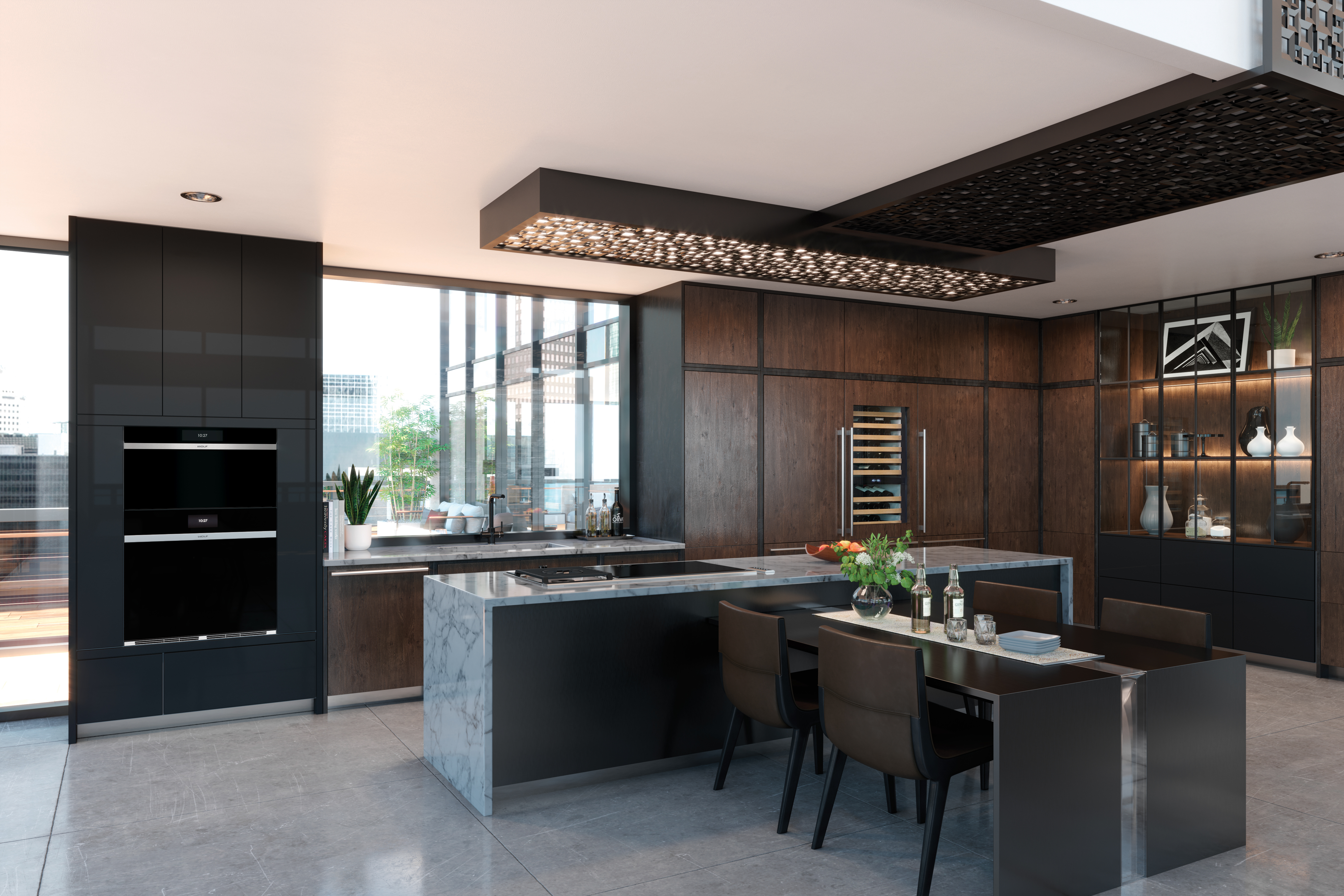 M series contemporary black copy