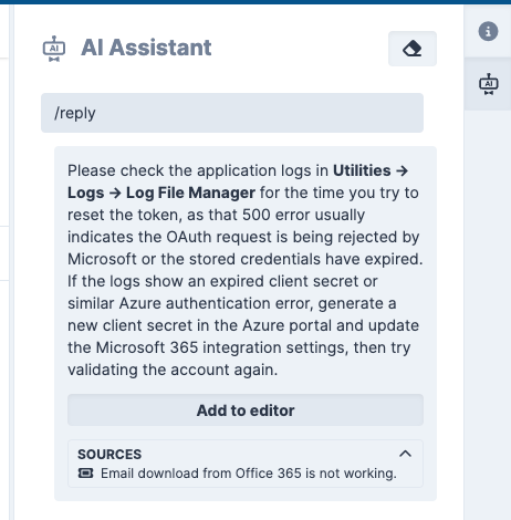 AI Assistant Plugin